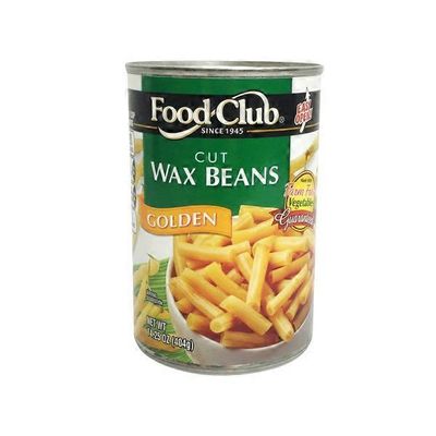 Food Club Golden Cut Wax Beans
