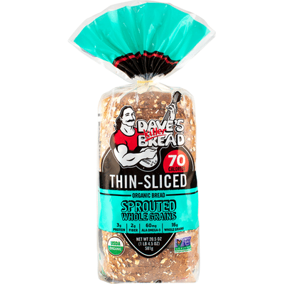 Dave's Killer Bread Sprouted Whole Grains Thin Sliced Organic Bread