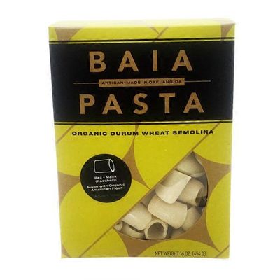 Baia Pasta Organic Durum Wheat Semolina Paccheri
