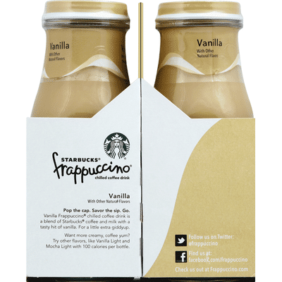 Starbucks Coffee Drink, Chilled, Vanilla