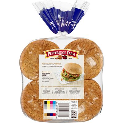 Pepperidge Farm® Bakery Classics 100% Whole Wheat Hamburger Buns