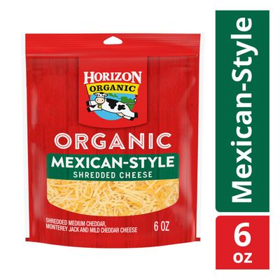 Horizon Organic Mexican Style Shredded Cheese