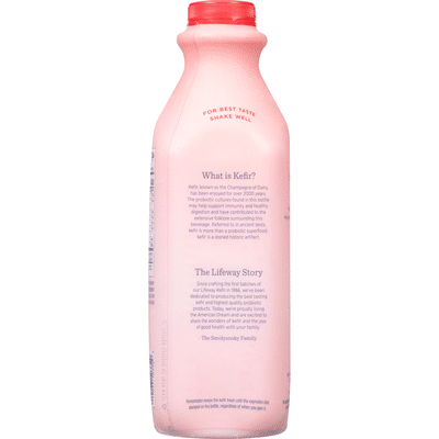 Lifeway Strawberry Kefir Cultured Lowfat Milk