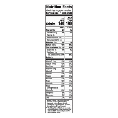 Lucky Charms Gluten Free Breakfast Cereal