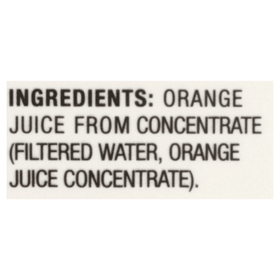SB 100% Juice, Orange, No Pulp