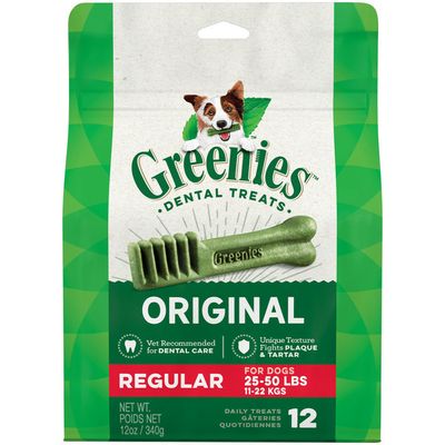 GREENIES Original Regular Natural Dental Dog Treats