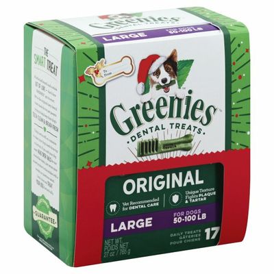 GREENIES Original Large Natural Dog Dental Care Dog Treats