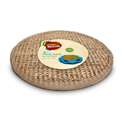 Leaps & Bounds Cat Toy Think Track Scratcher Refill With Catnip