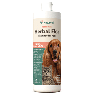 NaturVet Herbal Flea & Tick Shampoo