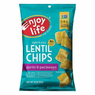 Enjoy Life Foods Light & Airy Garlic & Parmesan Lentil Chips