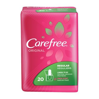 CAREFREE Liners, Regular, Fresh Scent, Original