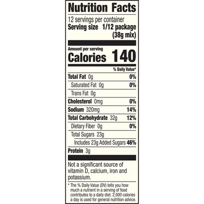 Featured image of post Steps to Prepare Betty Crocker Angel Food Cake Mix Nutrition Label