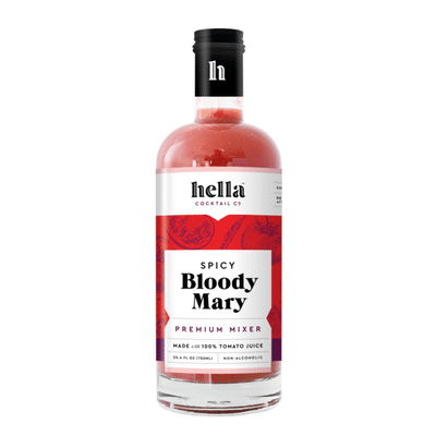 Hella Cocktail Co Spicy Bloody Mary Premium Cocktail Mixer