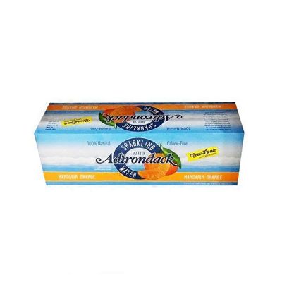 Adirondack Mandarin Orange Sparkling Seltzer Water