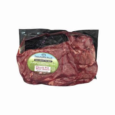 Thousand Hills Lifetime Grazed Chuck Pot 100% Grass Fed Beef Roast