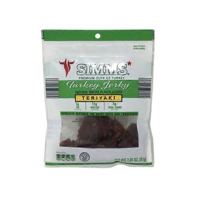 Simms Teriyaki Turkey Jerky