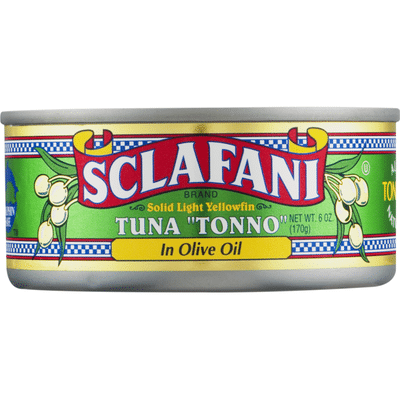 Sclafani Tonno Solid Light Yellowfin in Olive Oil