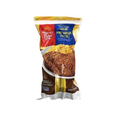 Breakfast Best Pre Cooked Original Sausage Patties