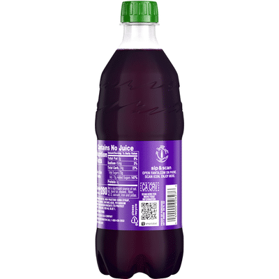 Fanta Grape Soda Fruit Flavored Soft Drink