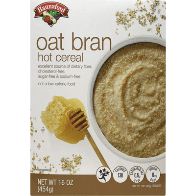 Hannaford Oat Bran Hot Cereal