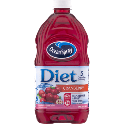 Ocean Spray Diet Diet Cranberry Juice (64 fl oz) - Instacart