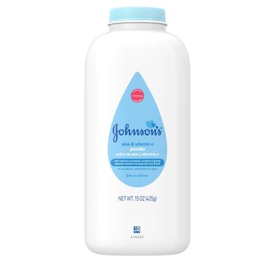 Johnson & Johnson Aloe & Vitamin E Powder