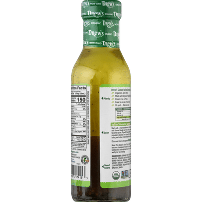 Drew's Organics Dressing & Quick Marinade, Classic Italian