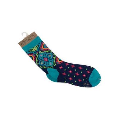 Karma Spanish Blue Socks