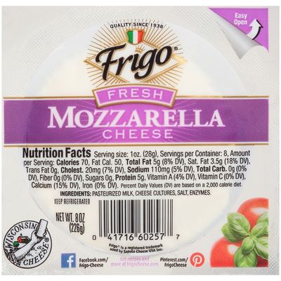 Frigo Fresh Mozzarella Cheese