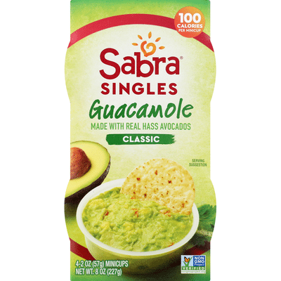 Sabra Classic Singles Guacamole