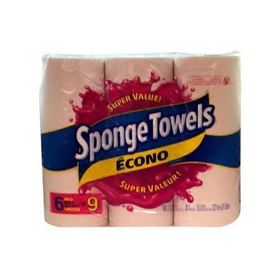 Sponge Towels Large Econo Paper Towel Rolls