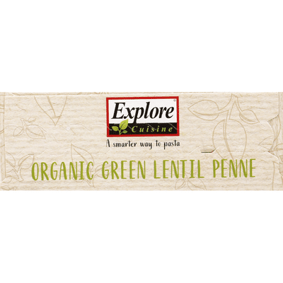 Explore Cuisine Organic Penne Green Lentil