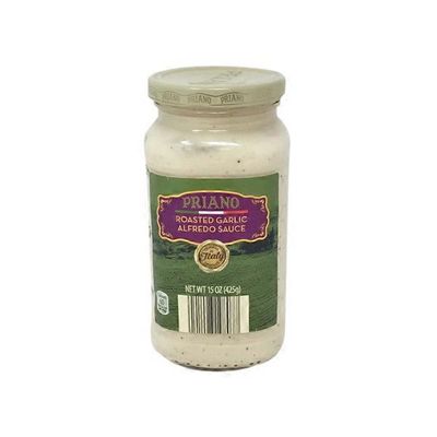 Priano Roasted Garlic Alfredo Sauce
