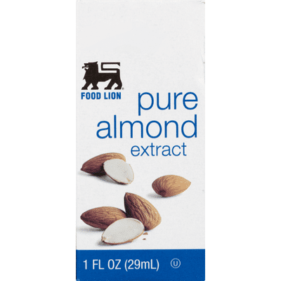 Food Lion Almond Extract, Pure, Box