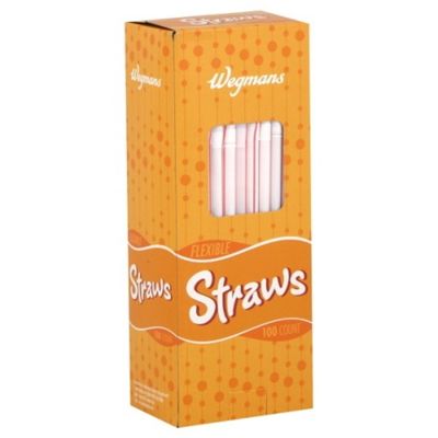 Wegmans Flexible Straws