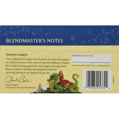 Celestial Seasonings Tension Tamer, Caffeine-Free Herbal Tea