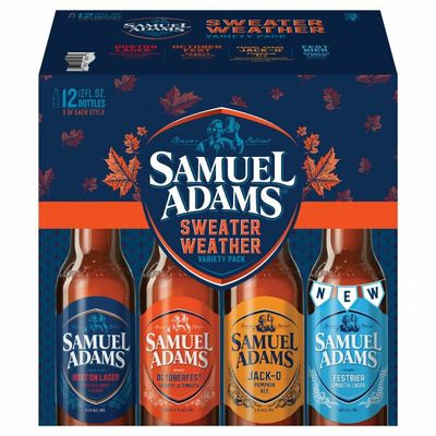 Samuel Adams Sweater Weather Seasonal Beer Variety Pack
