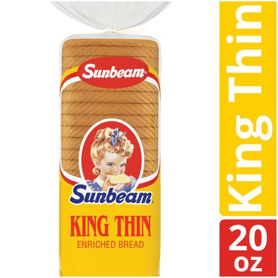 Sunbeam King Thin White Bread