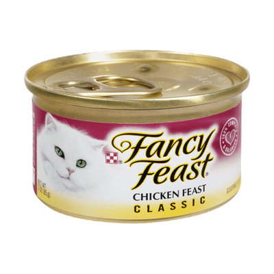 Fancy Feast Grain Free Pate Wet Cat Food, Classic Pate Chicken Feast