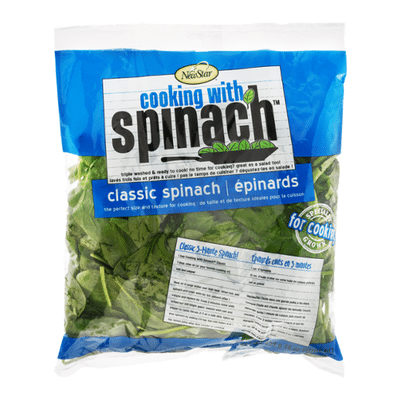 Cooking with Spinach Classic Spinach