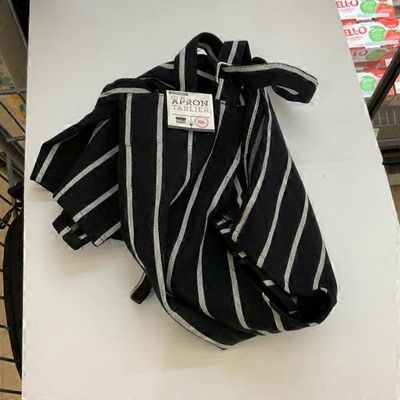 Now Designs Black Stripe Chef's Apron