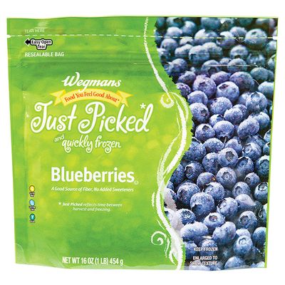 Wegmans Food You Feel Good About Just Picked And Quickly Frozen Blueberries
