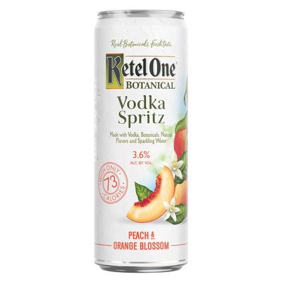 Ketel One Vodka Spritz Peach Orange Blossom 12 Fl Oz Instacart