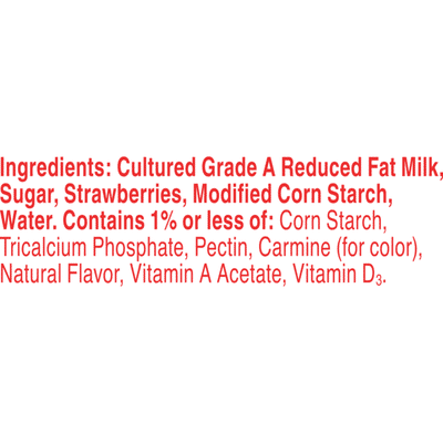 Yoplait Yogurt, Lowfat, Original, Strawberry