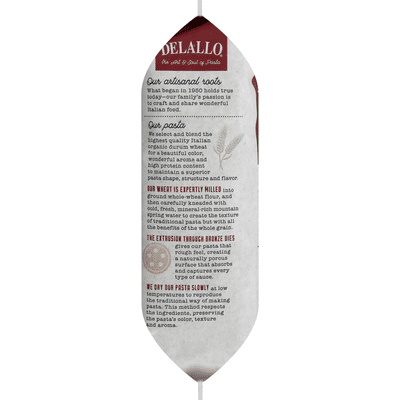 DeLallo Organic Whole Wheat Fusilli #27