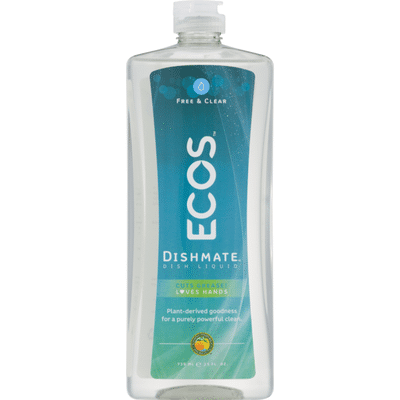 Ecos Dishmate Dish Liquid Free & Clear