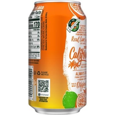 Hansen's Natural Mandarin Lime Can