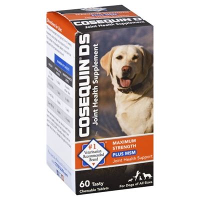 Nutramax Joint Health Supplement, Plus MSM, Maximum Strength, Chewable Tablets