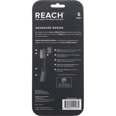 Reach Toothbrushes, Advanced Design, Soft, Value Pack