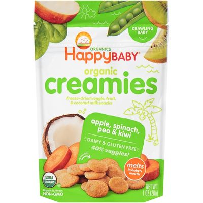 Happy Baby Apple, Spinach, Pea & Kiwi